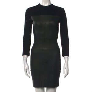 A.L.C. Leather Mini Dress Size: XS
